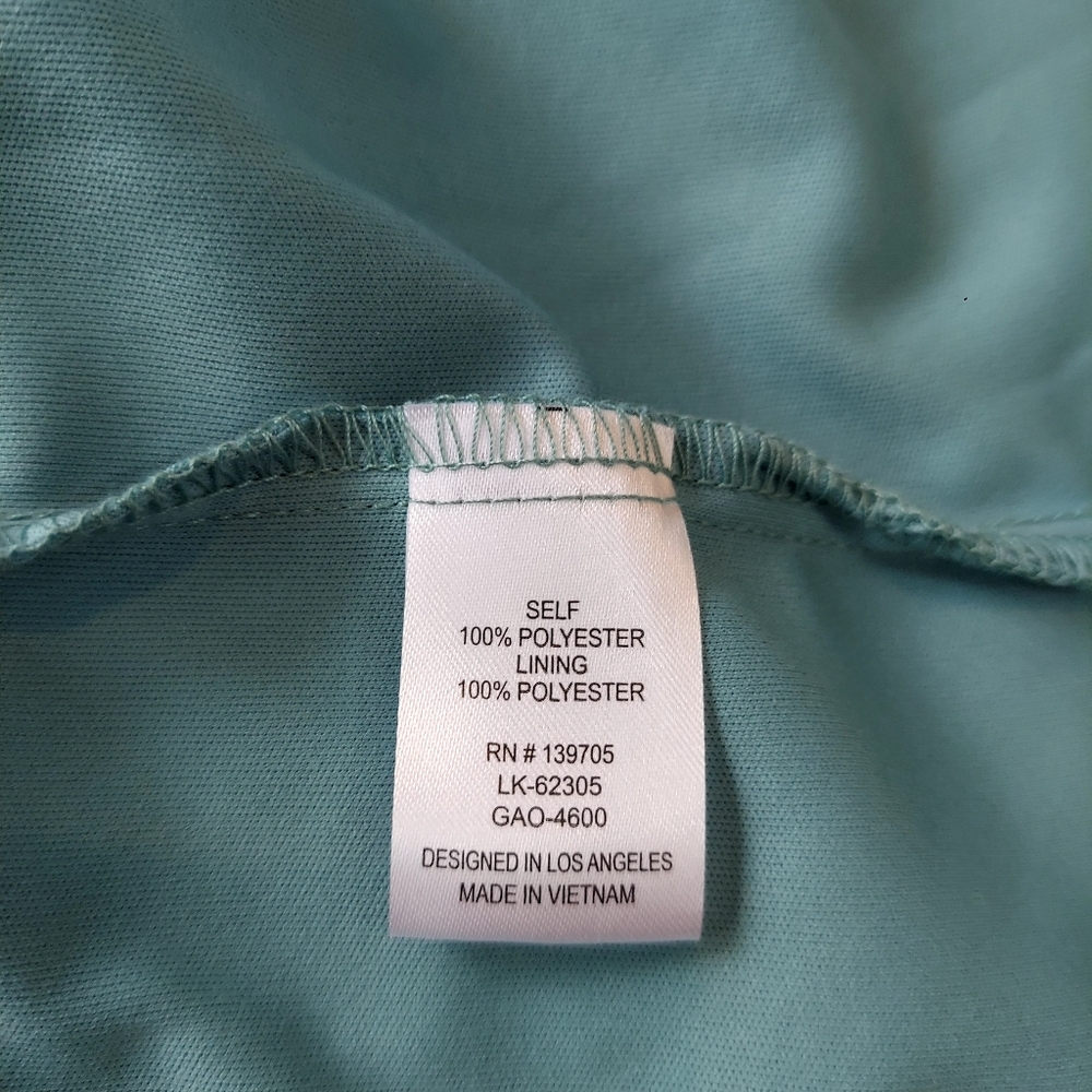 NWT Emerald Sundae Seafoom Green Pom Pom Mini Dress Sz M - Picture 11 of 16
